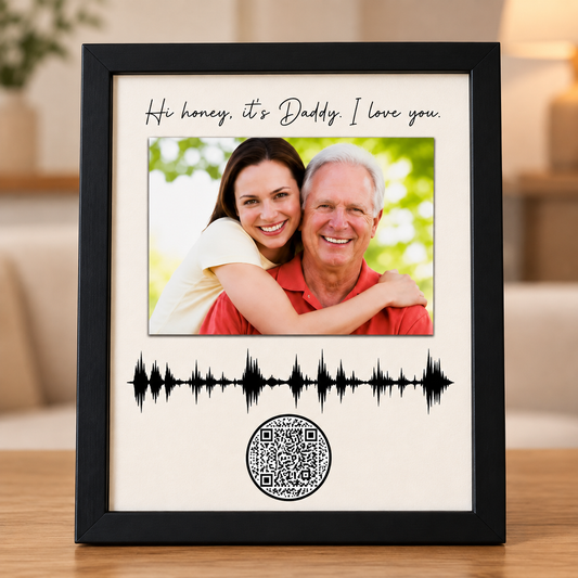 Personalized Soundwave Art with QR Code