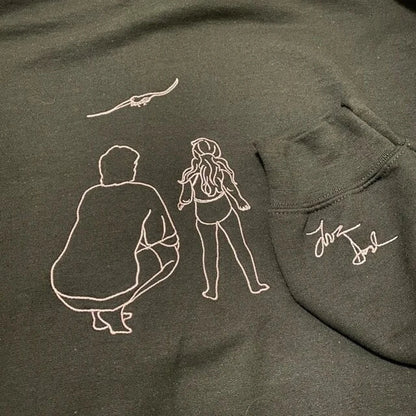 Custom Embroidered Photo Sweatshirt