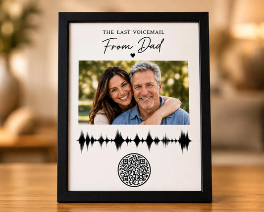 Last Voicemail From Dad QR Code